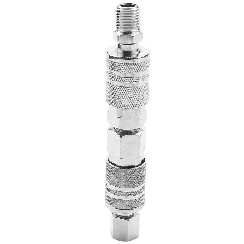 14pcs Air Line Hose Compressor Fitting 1/4 Inch Bsp Metal Connectors Coupler MD3