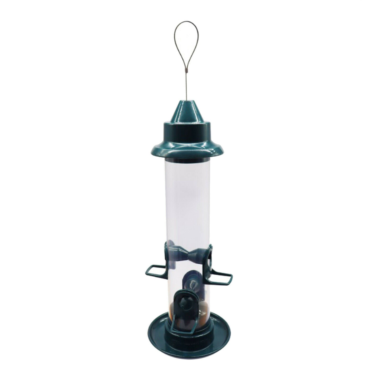 Tube Wild Bird Feeder Weatherproof Bird Watching Garden Yard Porch Patio