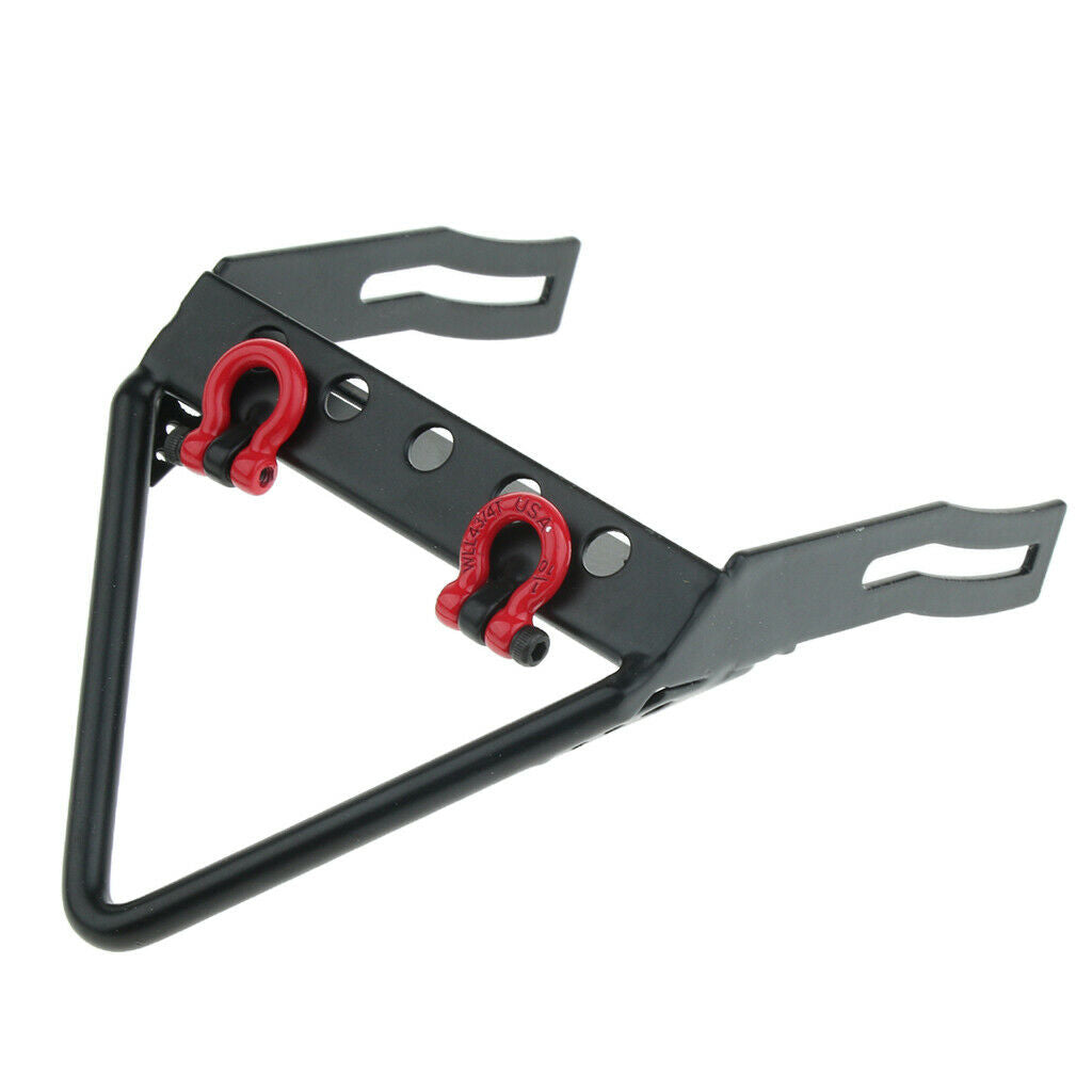 1/10 RC Crawler Bumper Bull Bar W / Shackle Tow Hook for Axial