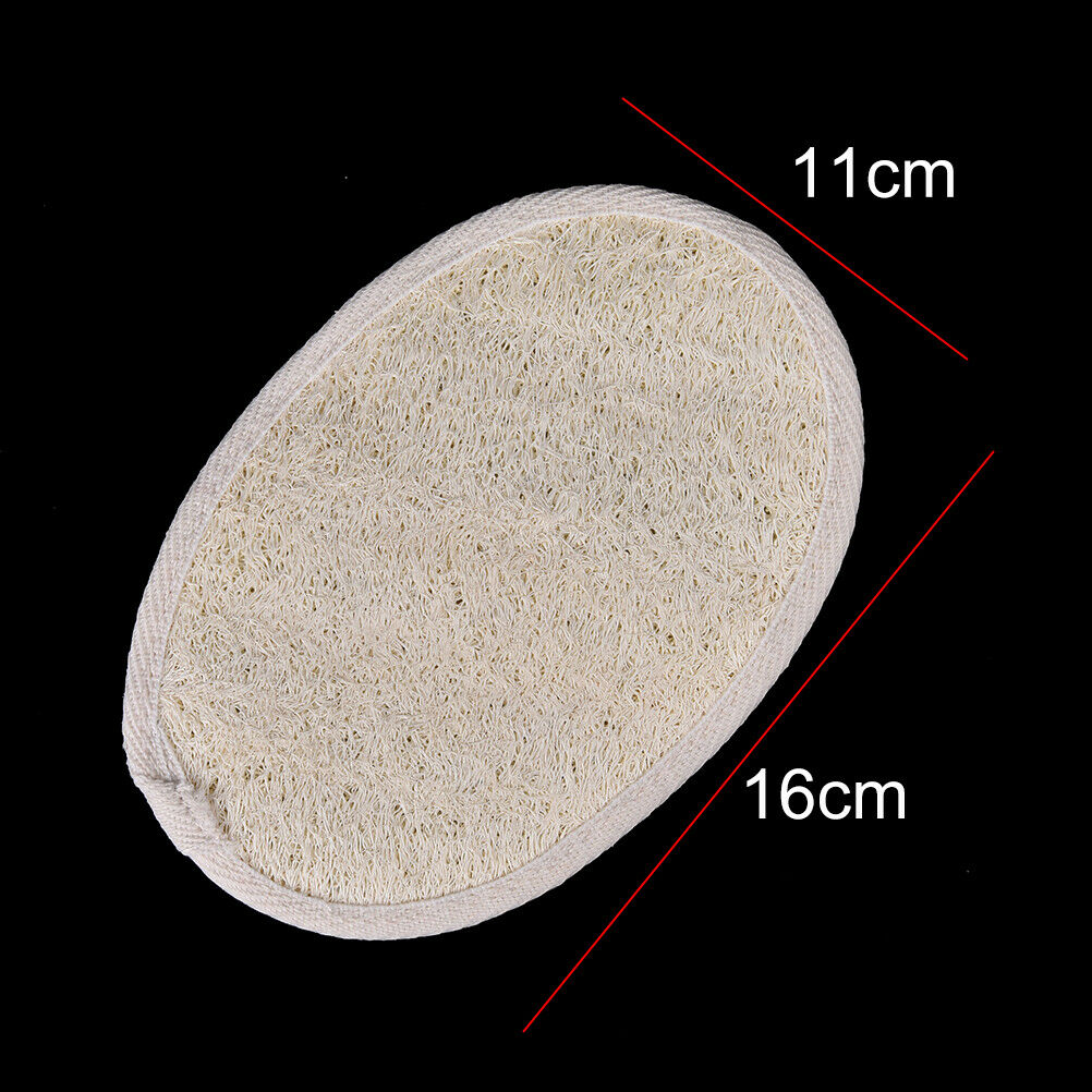 Exfoliating Loofah Pad Natural Cleaning Sponge Scrubber Bath Spa Shower Br.l8