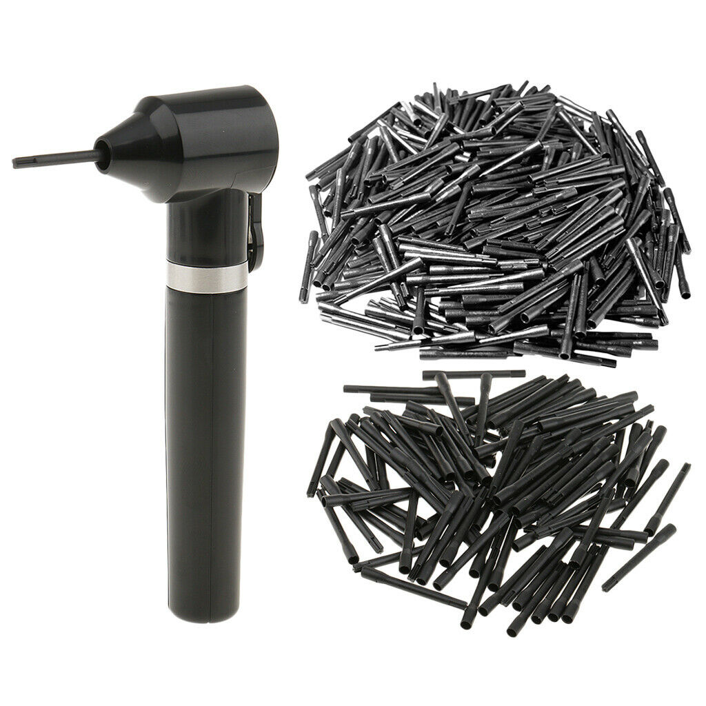 Plastic Tattoo Ink Paint Mixer Agitator Machine + 305pcs Mixing Sticks Kit