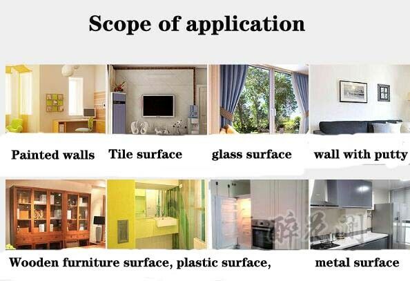 Living Room Decorative Painting Dackground Wall landscape Stickers Self-sticking