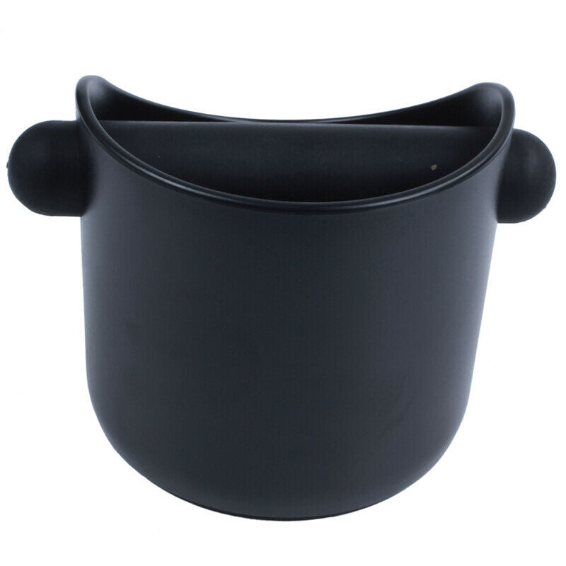 Coffee Grind Knock Box And Espresso Dump Bin (Black) K9R9R9