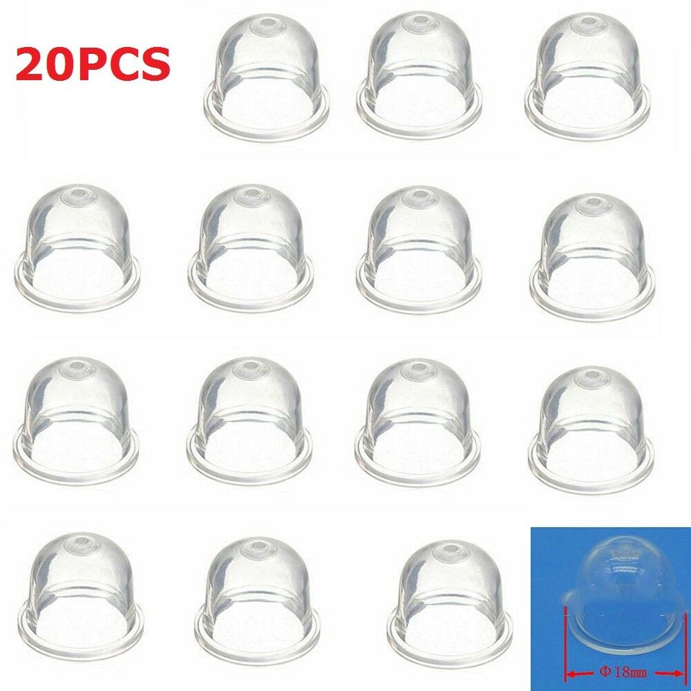 10 x UNIVERSAL PETROL FUEL PRIMER BULB FOR STRIMMER HEDGE TRIMMER 15MM