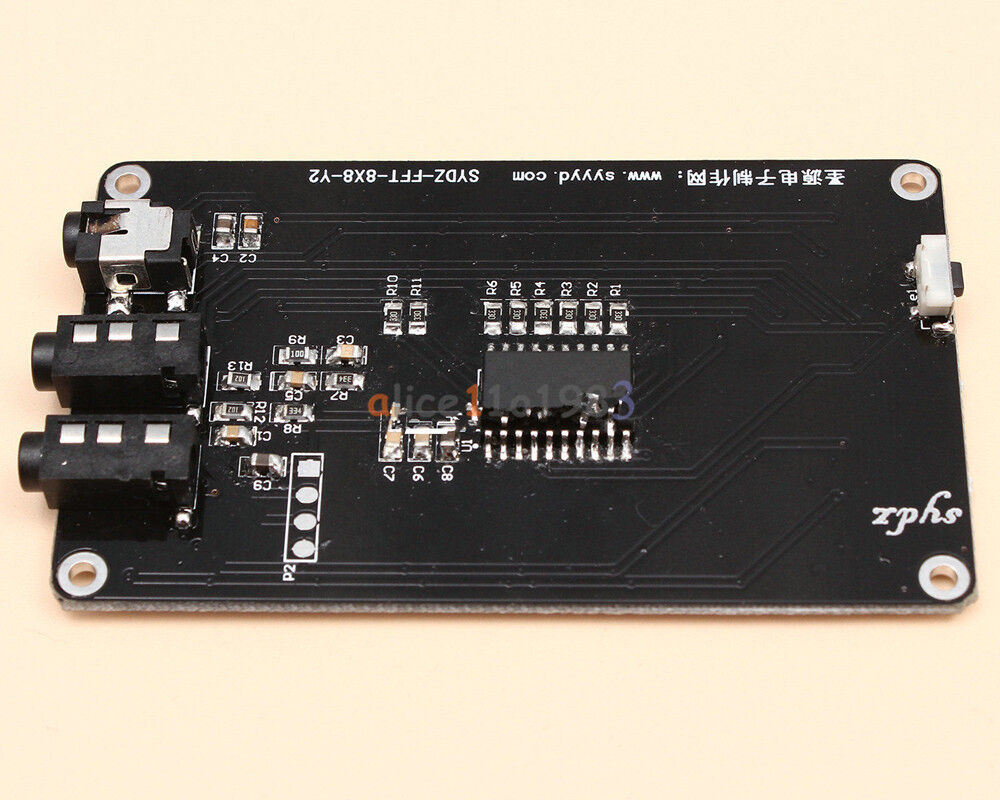 DIY Kit Perfect 8x8 Audio Indicator Blue FFT Voice Frequency Voice Control LED