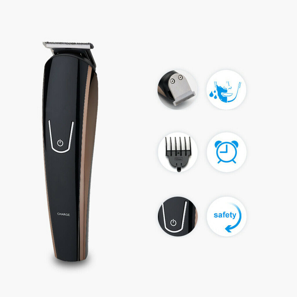 Cordless Handy Men Hair Clipper Razor Trimmer Razor USB Rechargeable Machine