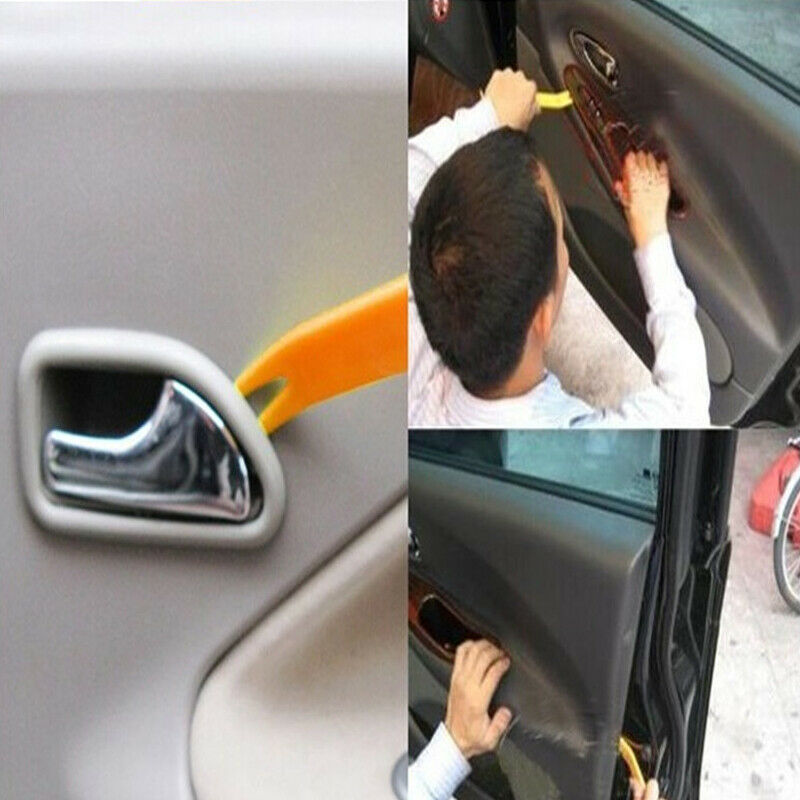 6PCS Car Door Window Enlarger Wedge Dent Repair Tool Panel Paint Auxiliary Kit