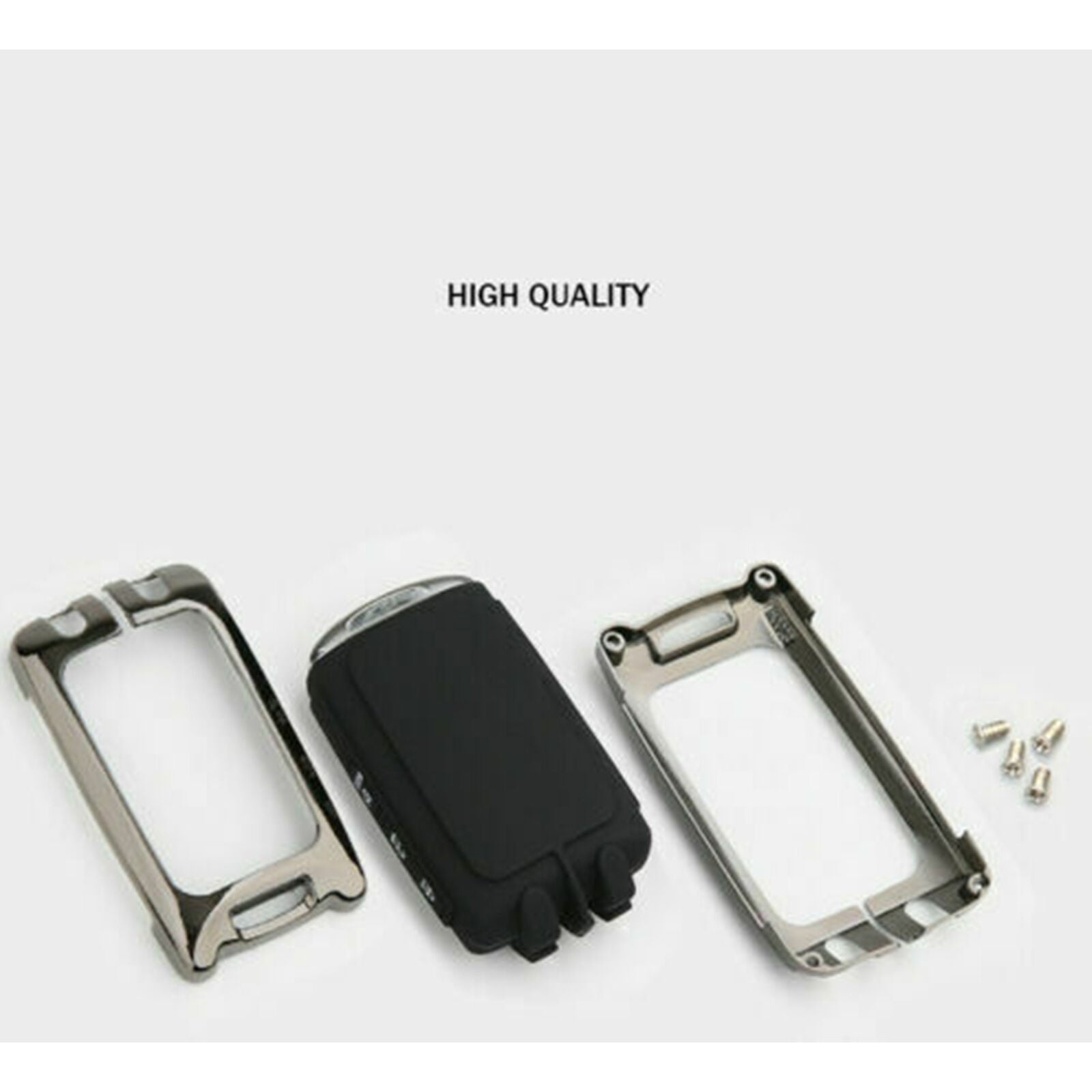 Zinc Alloy Full Sealed Car Key Fob Case Cover Shell Holder Fit Mazda3 CX-5 CX-30