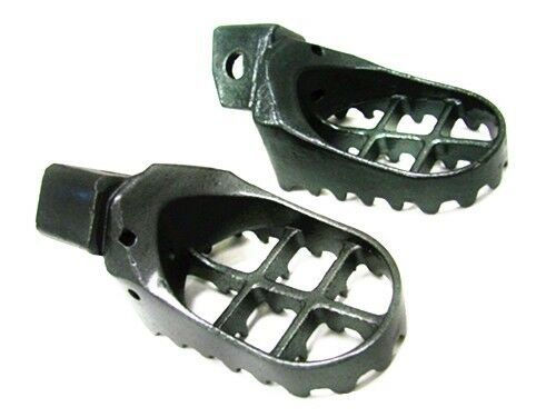 Grey FOOT PEGS FOOTPEGS For Yamaha YZ 80 125 250 500 WR 200 250 500 Off-road