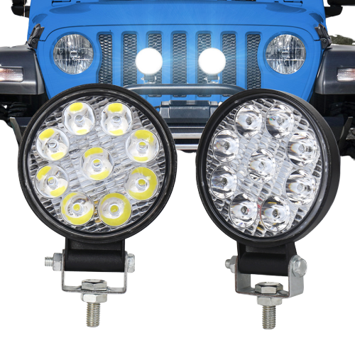 4X 27W 9LED Spot Flood Work Light Bar Offroad Boat Car Tractor Truck SUV Lamp