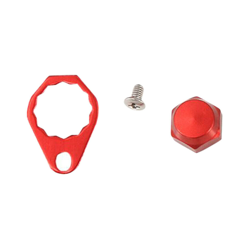 3X M8 Fishing Reel Handle Repair Part Baitcasting Screw for A/D Red-R