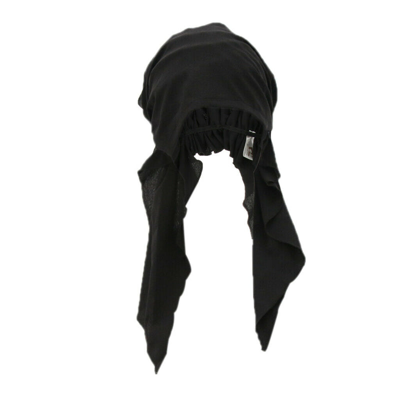 Women's Chemo Hat Pre Tied Ruffle Head Scarves Turban Headwear for Cancer 03