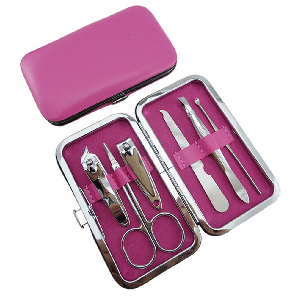 7X Nail Easily Clippers Cleaner Manicure Case Tool Grooming Kit Pedicure SeDEAU