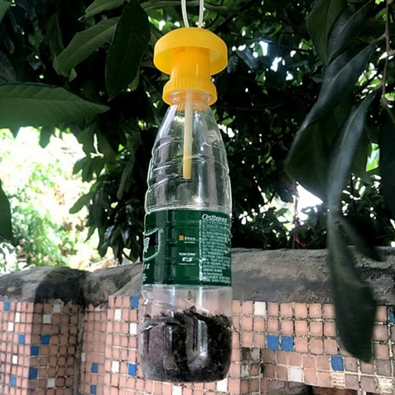 2Pcs Fruit Fly Trap Killer Plastic Trap Catcher Insect control Farm Orcha.l8