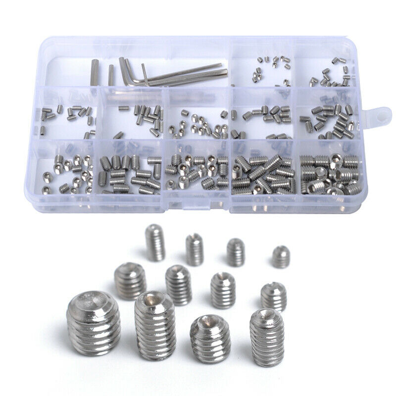 240Pcs Wrench Combination Kit, Female Hexagon Socket Head Screw  Stainless Steel