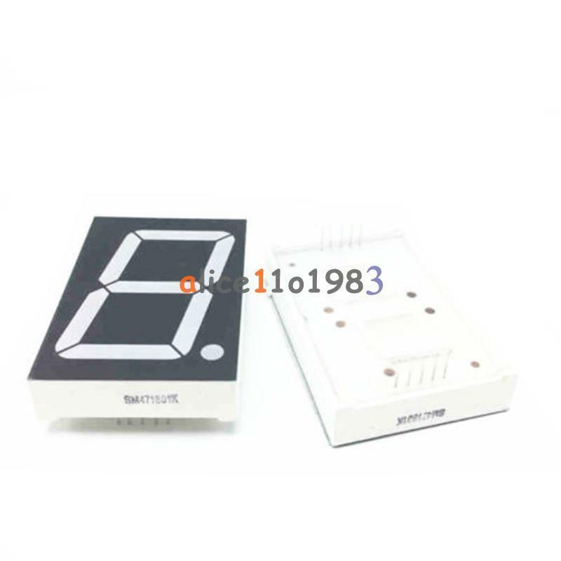 1.8 inch 1 digit Red Led Display 7 segment Common Cathode