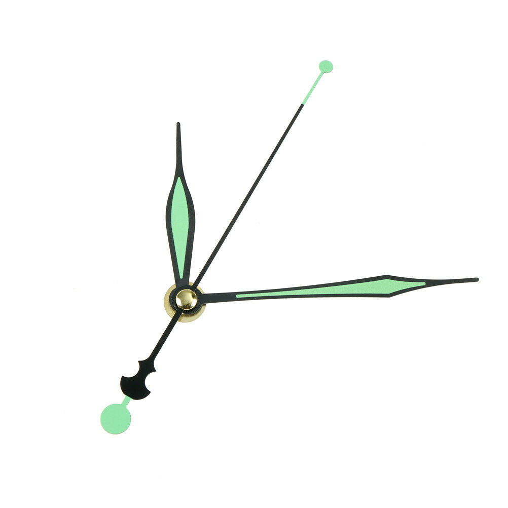 1set luminous Silent Quartz Wall Clock Spindle Movement Mechanism Part DI.l8