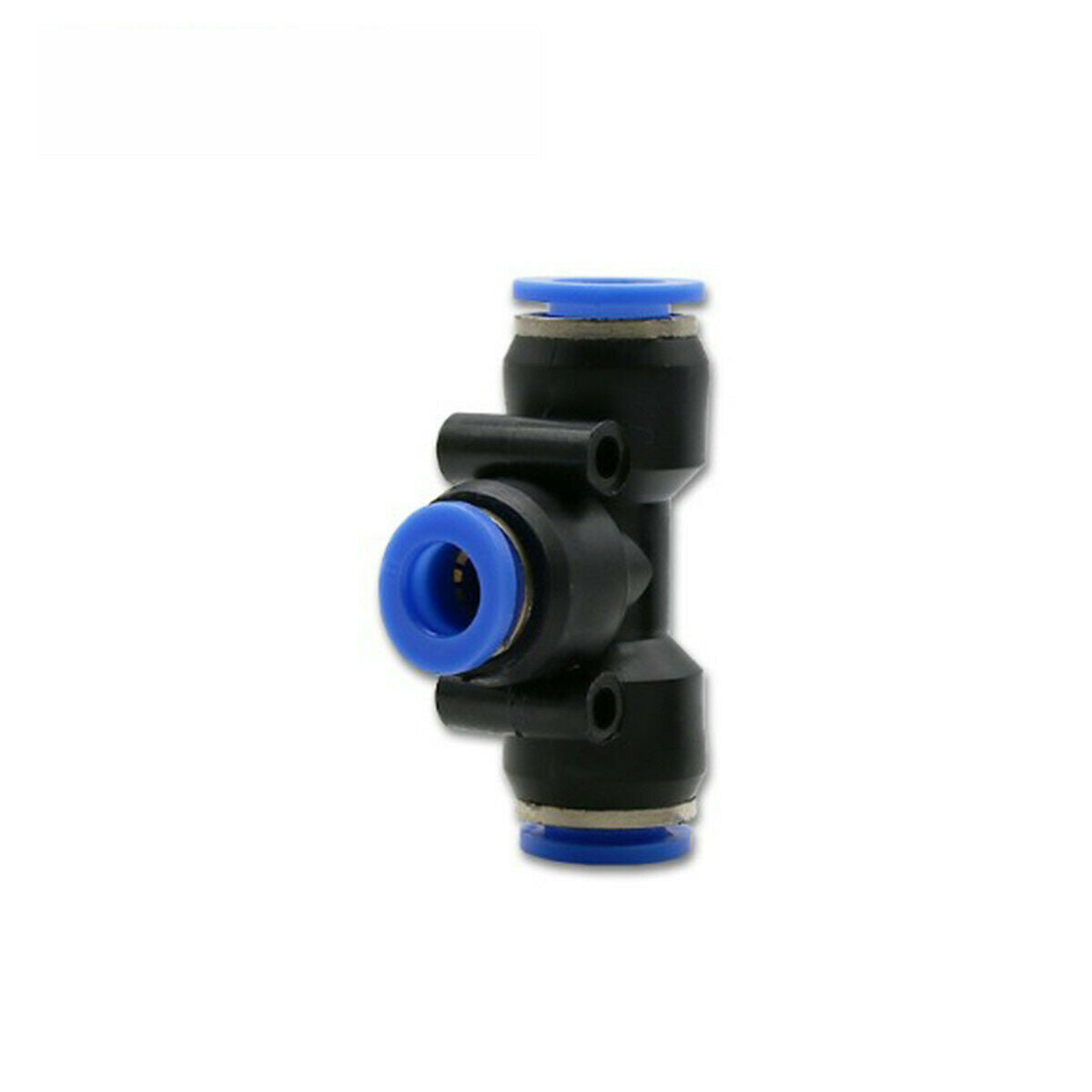 40x 6mm OD 1/4 Inch Plastic Pneumatic Push Connector Set Air Line Quick Fittings