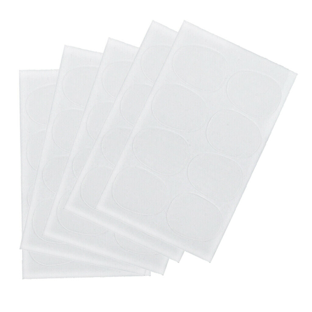 40 lot Clarinet Clear Mouthpiece Patch Pad Rubber for Clarinet Replacement