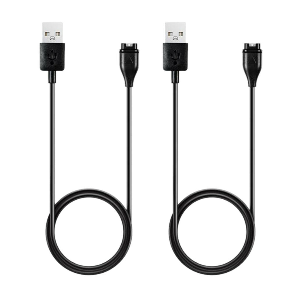 2Pack USB Data Transfer Power Charge Cable For   Fenix 5/5S/5X Bracelet