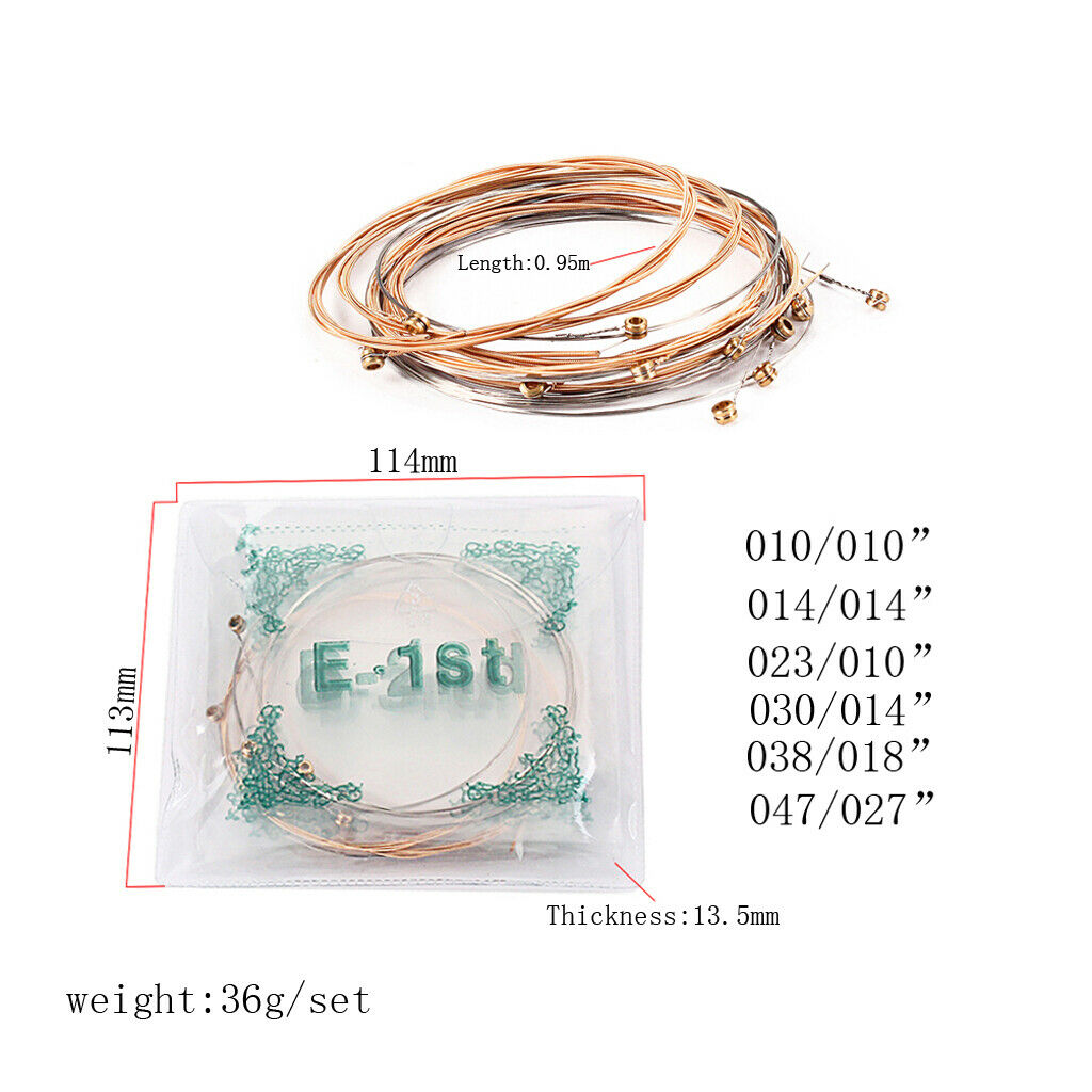 12 Piece Guitar Strings For Acoustic Guitar Concert Guitar Strings Set