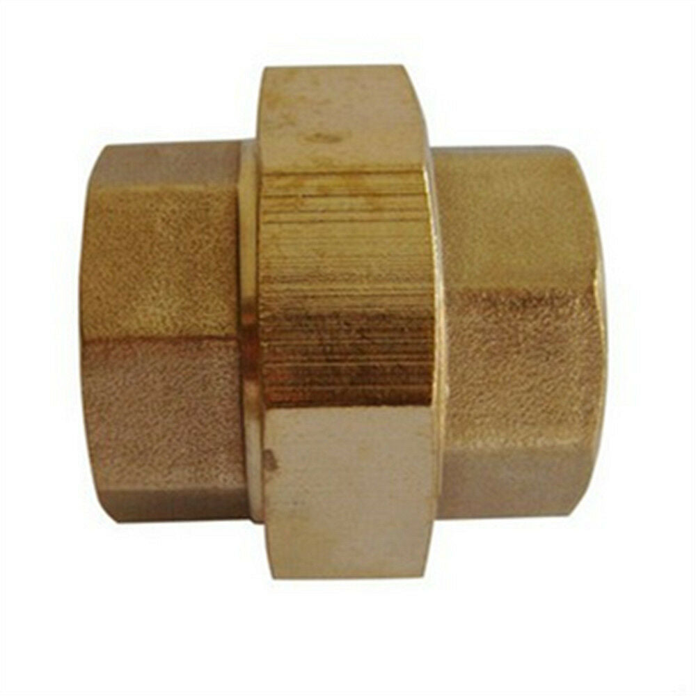 1 Pc 1/8" Brass Connection straight Male Pipe Adapter Coupler Connector