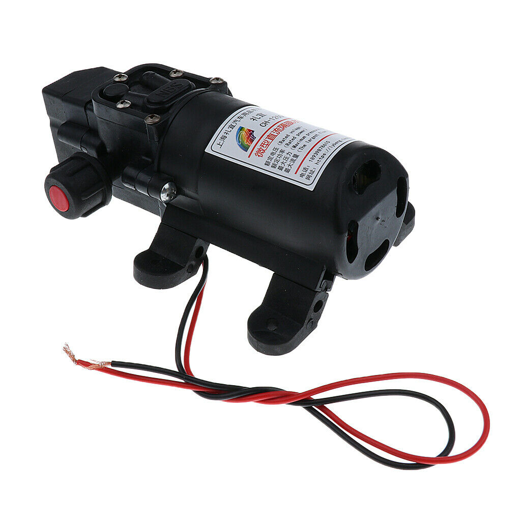 5L/min Electric Water Pump - High Pressure Diaphragm Water Pump Sprayer - Car
