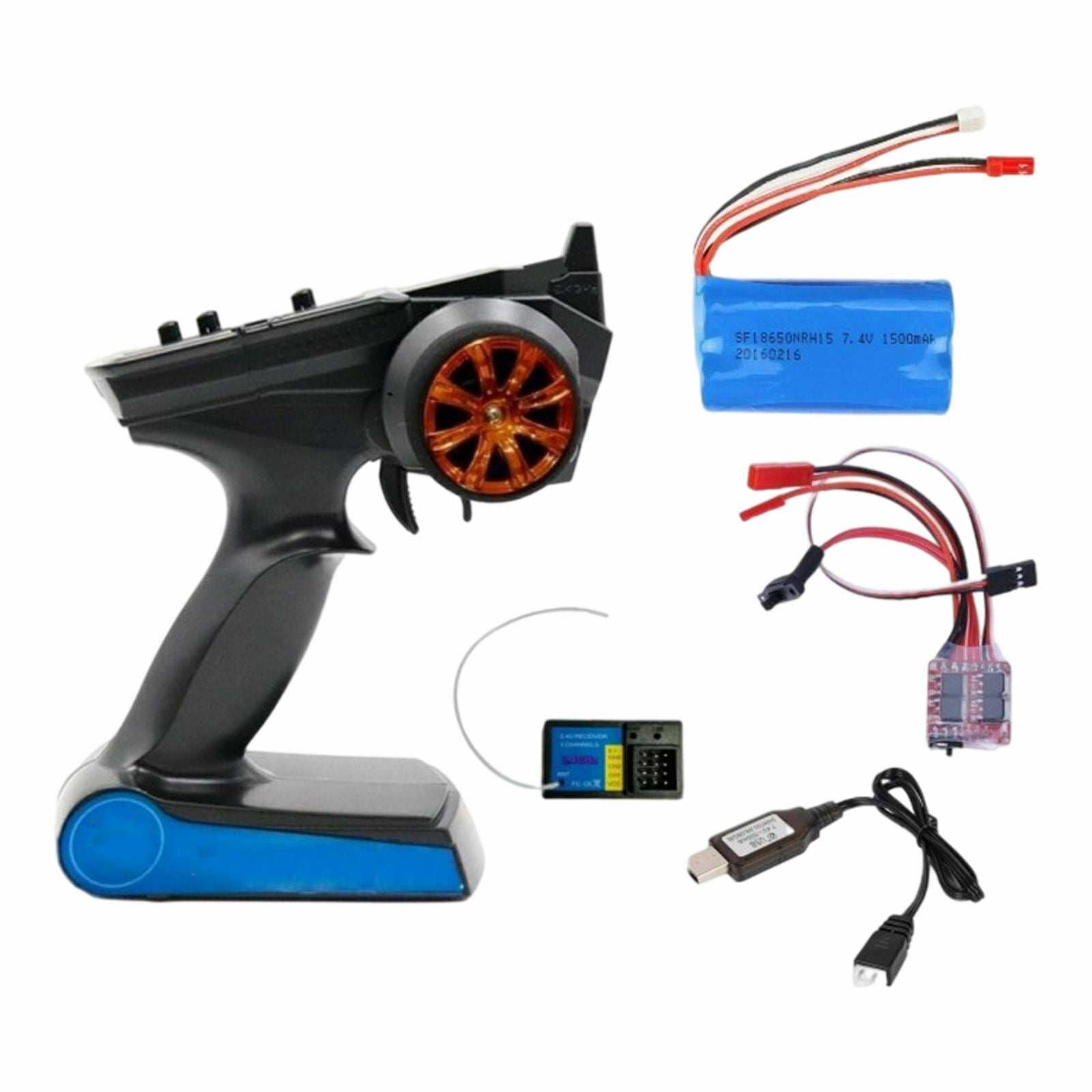 Outdoor Remote Controller Kit Remote Radio Transmitter for 4WD 6WD Army Card