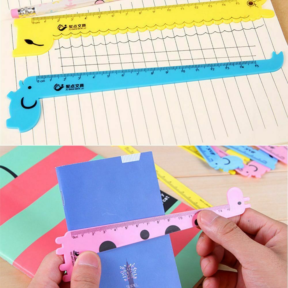 Stationery Children School Supplies Ruler Giraffe Series Drafting Supplies