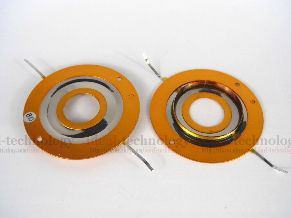 2pcs diaphragm for JBL 2402, JBL 2404 , JBL 2405 8 Ohms  aluminium flat wire