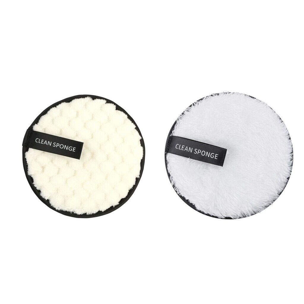 Microfiber Cloth Cotton Pads Reusable Microfiber Makeup Remover Puff  7