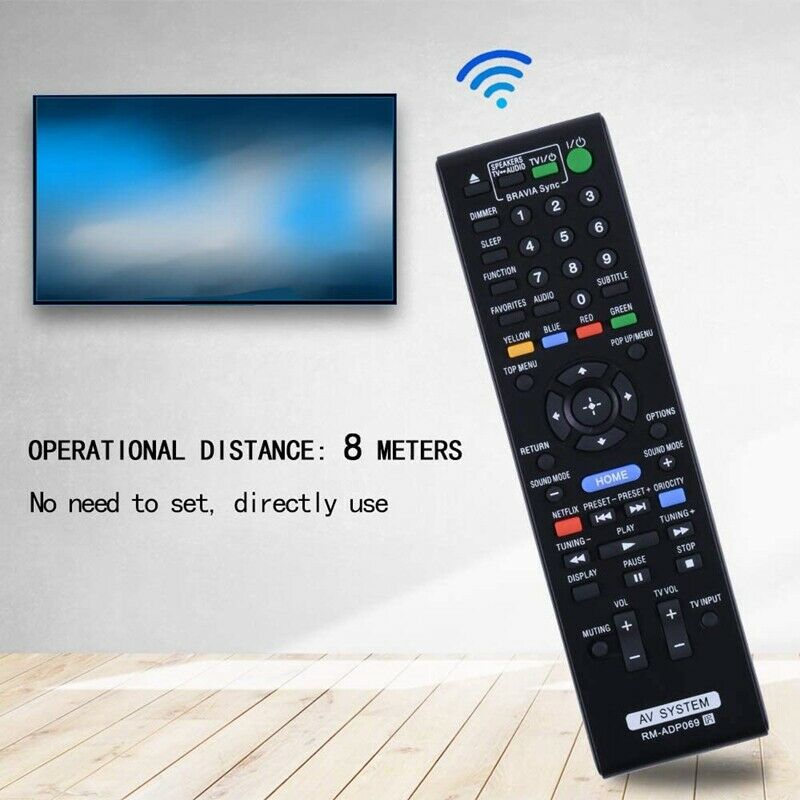 Remote for Sony AV RM-ADP069 HBD-E580 BDV-N790W HB-DE3100 ADP059 ADP057 ADP074R3