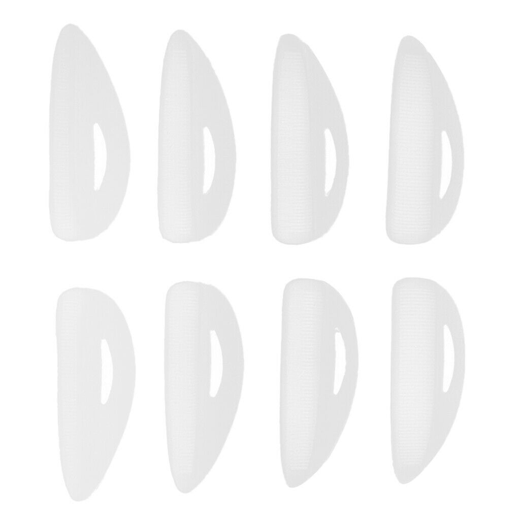 4Pairs Silicone Eyelash Lift Perm Lash Curler Pads Lash Extensions Shields