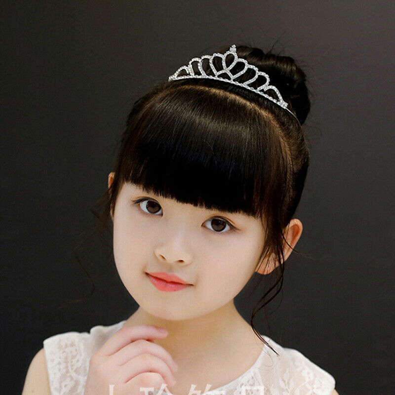 Kids Girls Princess Hairband Party Crown Headband Crystal Hair AccessoriesJCA Lt