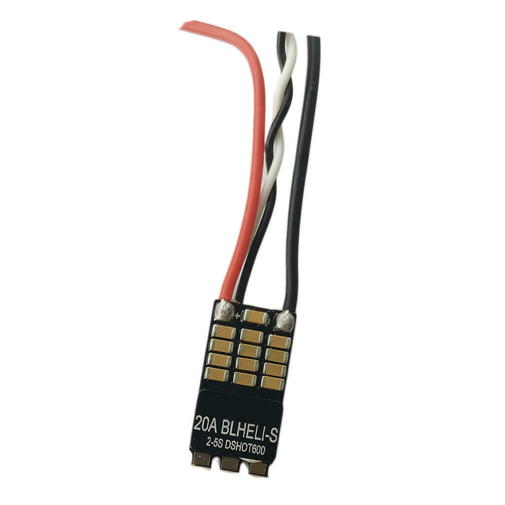 20A 2-4S DSHOT600 Brushless ESC for RC Drone FPV Fixed Wings Helicopters