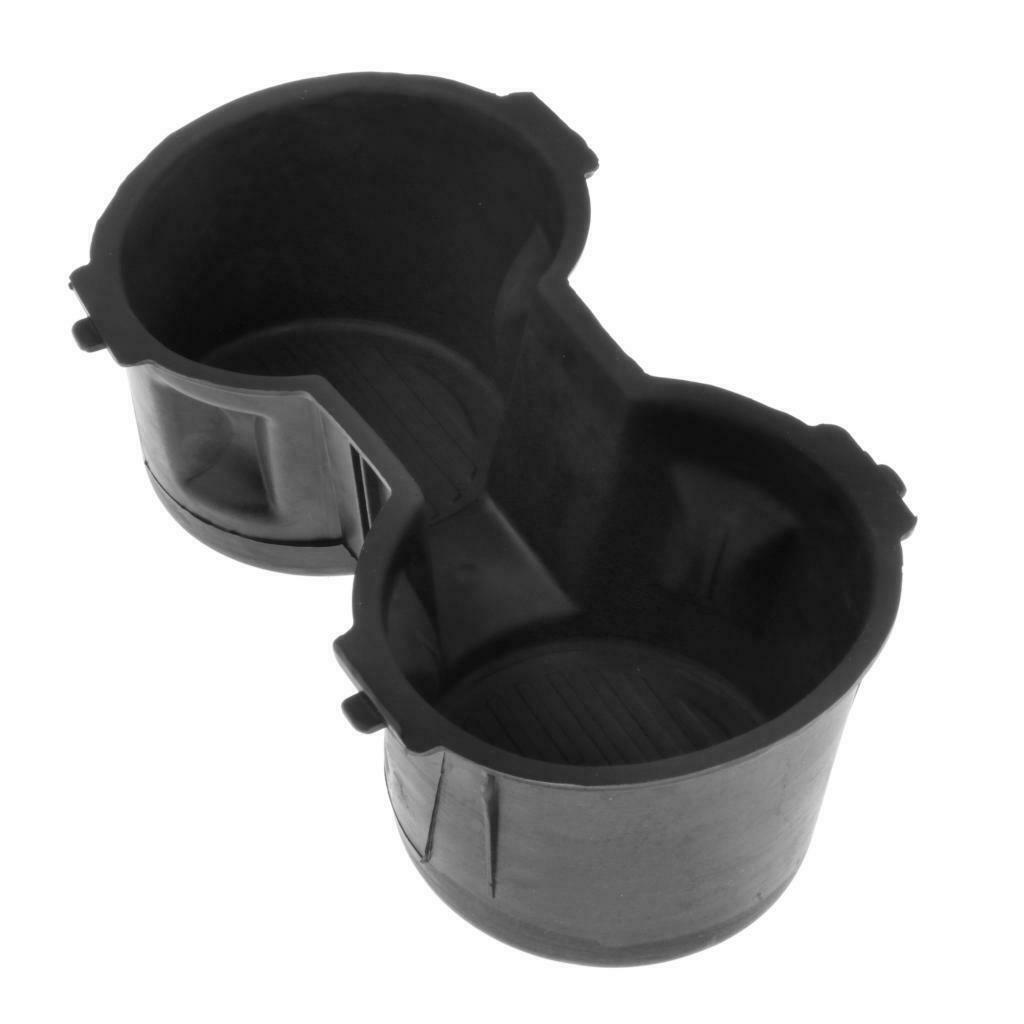 Rubber Cup Holder Insert fits Ford F-150 F-250 F-350 Black Easy Installation