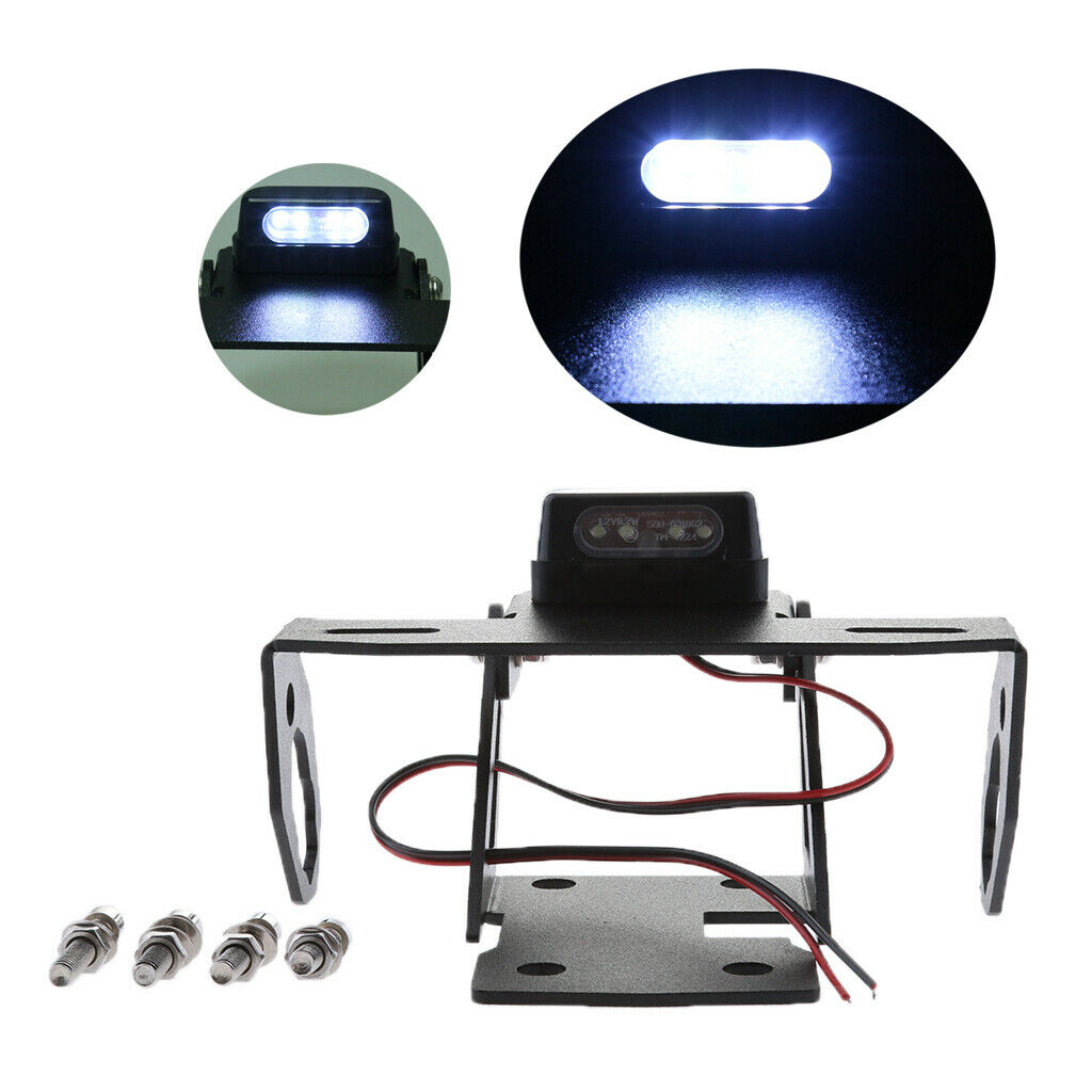 Motorcycle License Plate Taillight Holder for Kawasaki Z650 Ninja 650 17-18