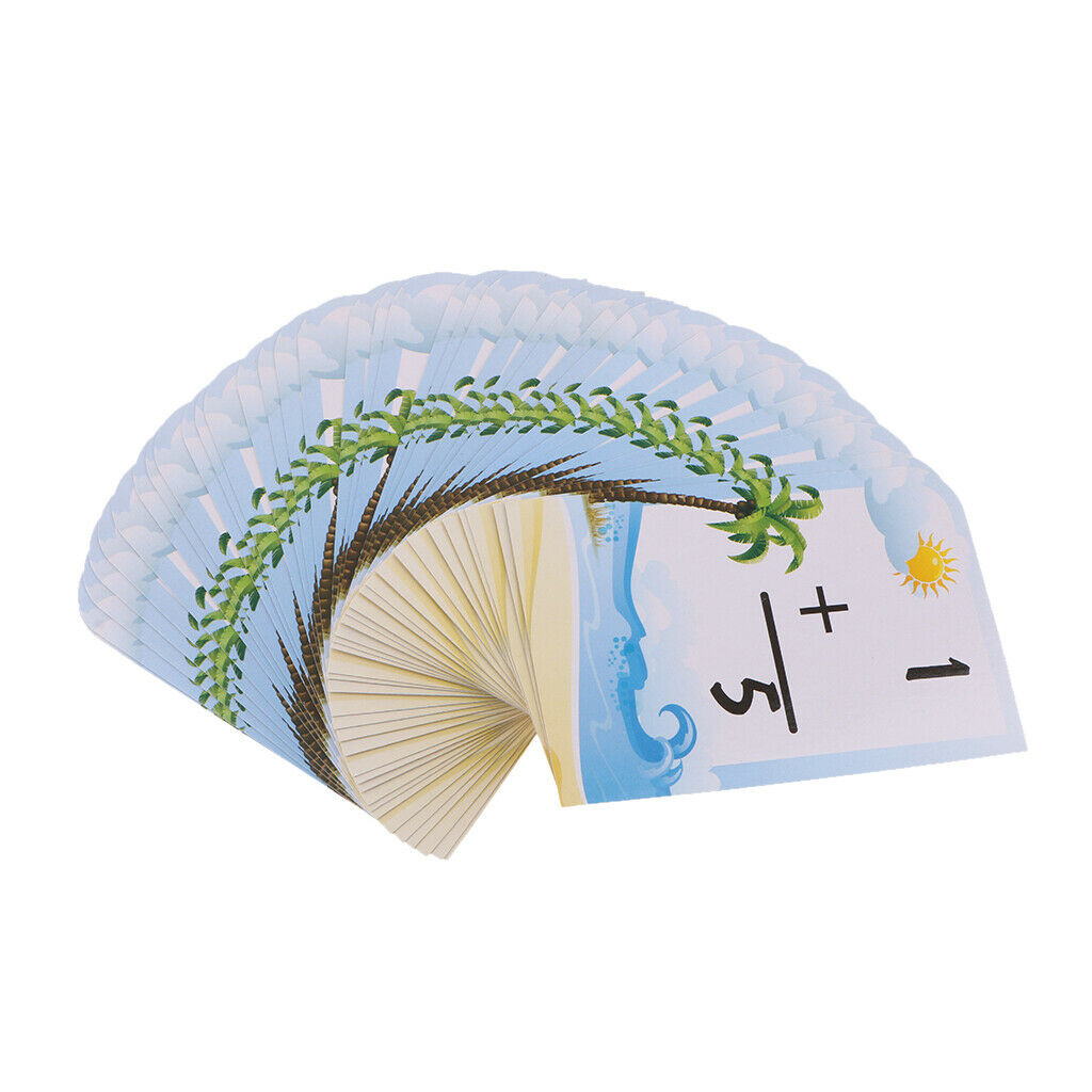 144 Pieces Math Flash Cards Addition Subtraction Multiplication Division