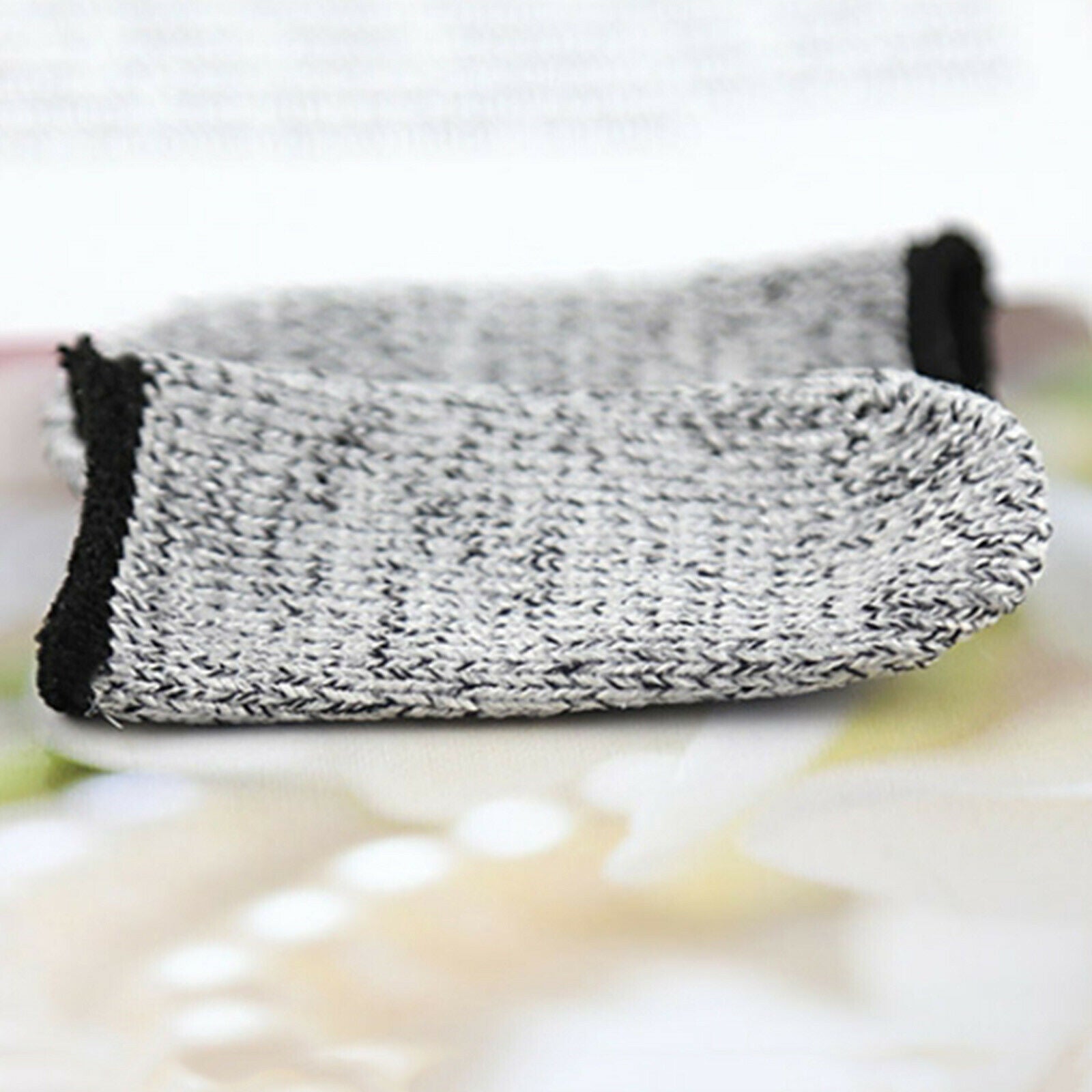 16Pcs Safety Anti-Cut Finger Cots HPPE Finger Sleeve Cover Glove for Kitchen