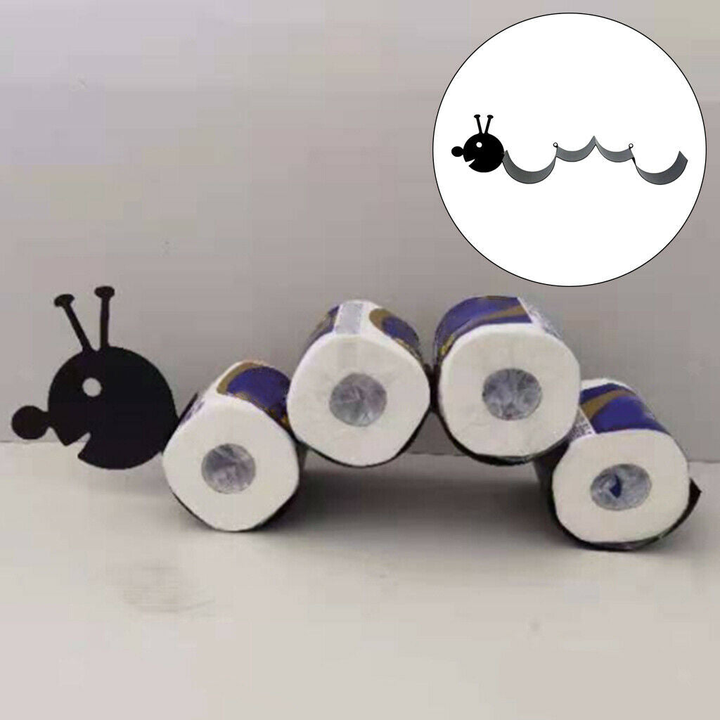 Cute Toilet Paper Roll Holder Cast Iron Roll Tissue Storage Home Decor
