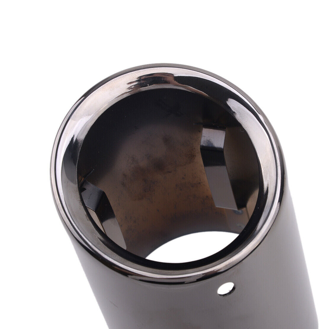Car 2x Black Exhaust Muffler Pipe Tip fit for BMW F10 F18 520i 523i 525i 528i