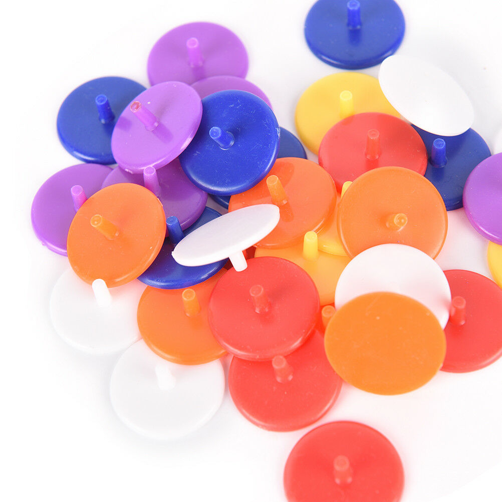 50X Plastic Golf Ball mark Position Markers Diameter 24mm Golf Accessorie.l8