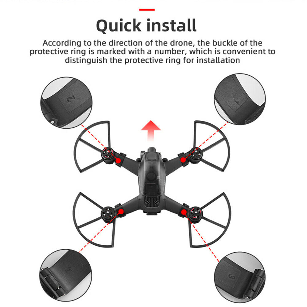Blade protection cover anti-collision propeller protector guard for FPV drone