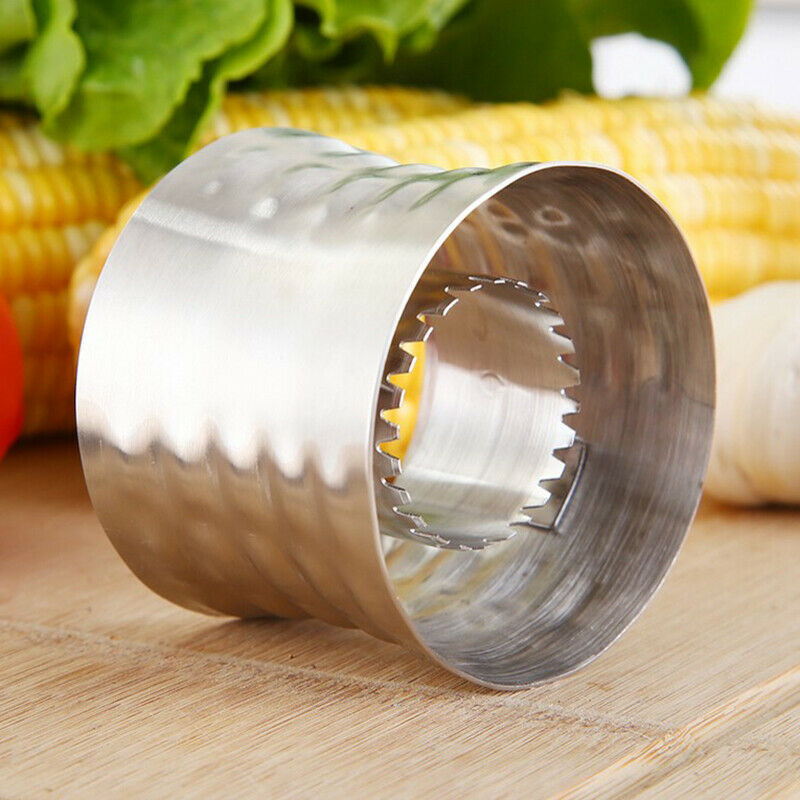 Corn Stripper Stainless Steel Corn Cob Peeler Slicer Circular Corn Cutter.l8
