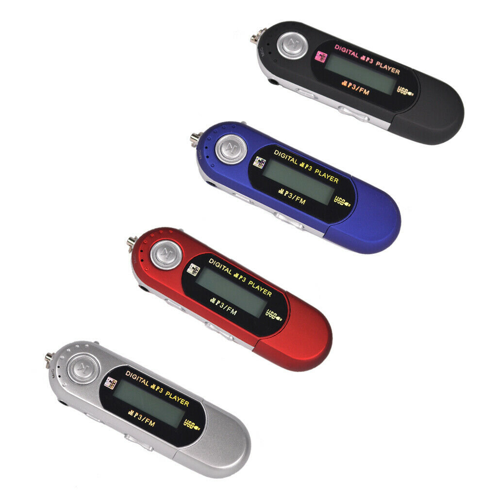 8GB MP3 WMA USB Music Player with LCD Screen FM Radio Voice Recorder,