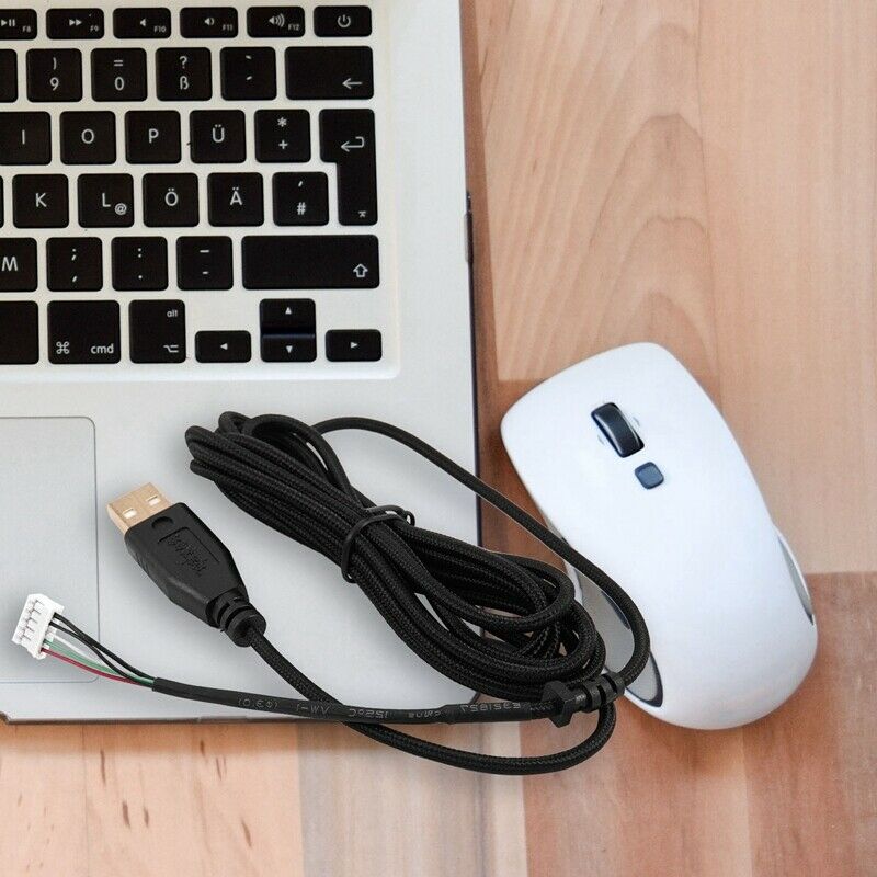 Usb Cable Mice Line For Razer Deathadder Hex Molten 2012 Approx. 2.1M 5 Wires U7