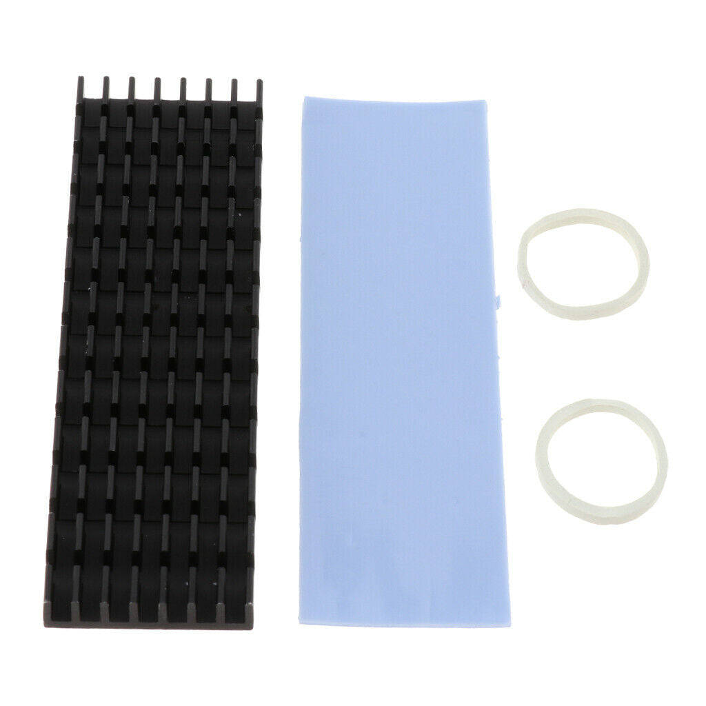 Pack of 4 Pure Aluminum Heatsink Thermal Pad For M.2 NVME NGFF PCI-E SSD