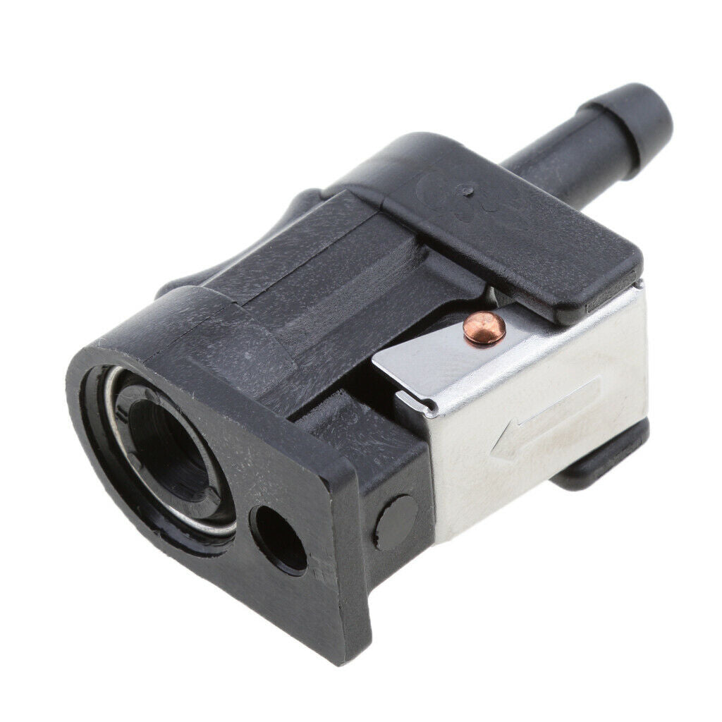 Female Fuel Hose Tank Connector Fittings Outboard Engine Side 6mm 1/4''