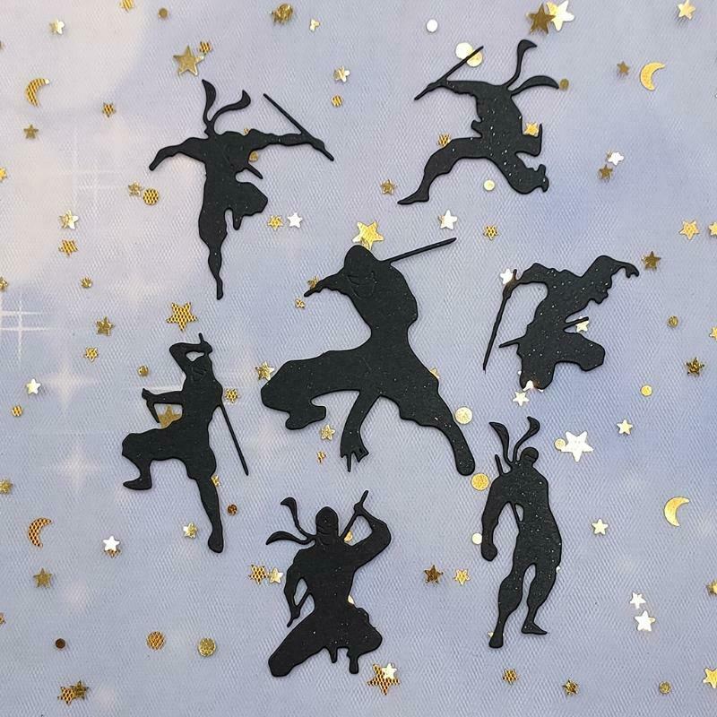 Warrior Metal Cutting Dies Stencil DIY Scrapbooking Album Paper Card Template