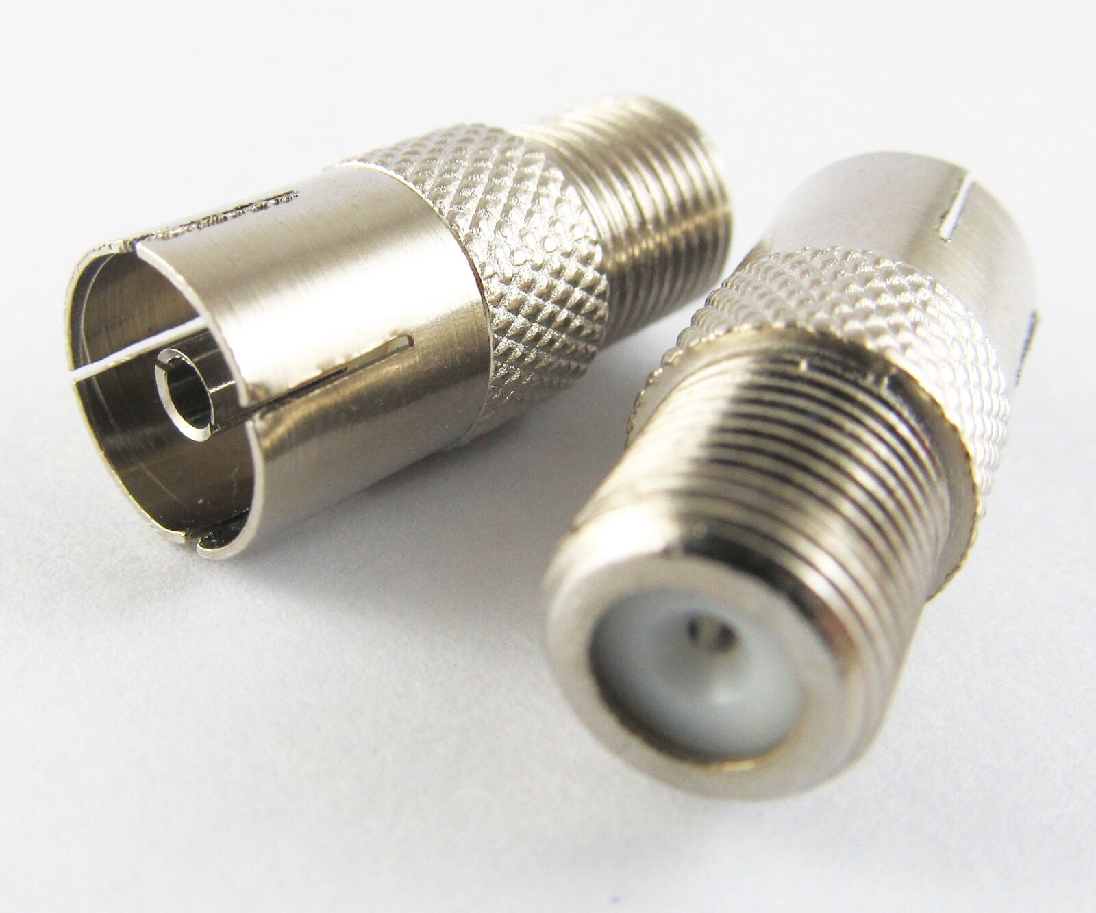 8pcs F Female to TV PAL Jack Coaxial Connector adapter